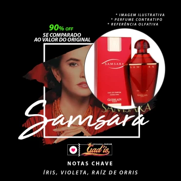 Perfume Similar Gadis 245 Inspirado em Samsara Contratipo